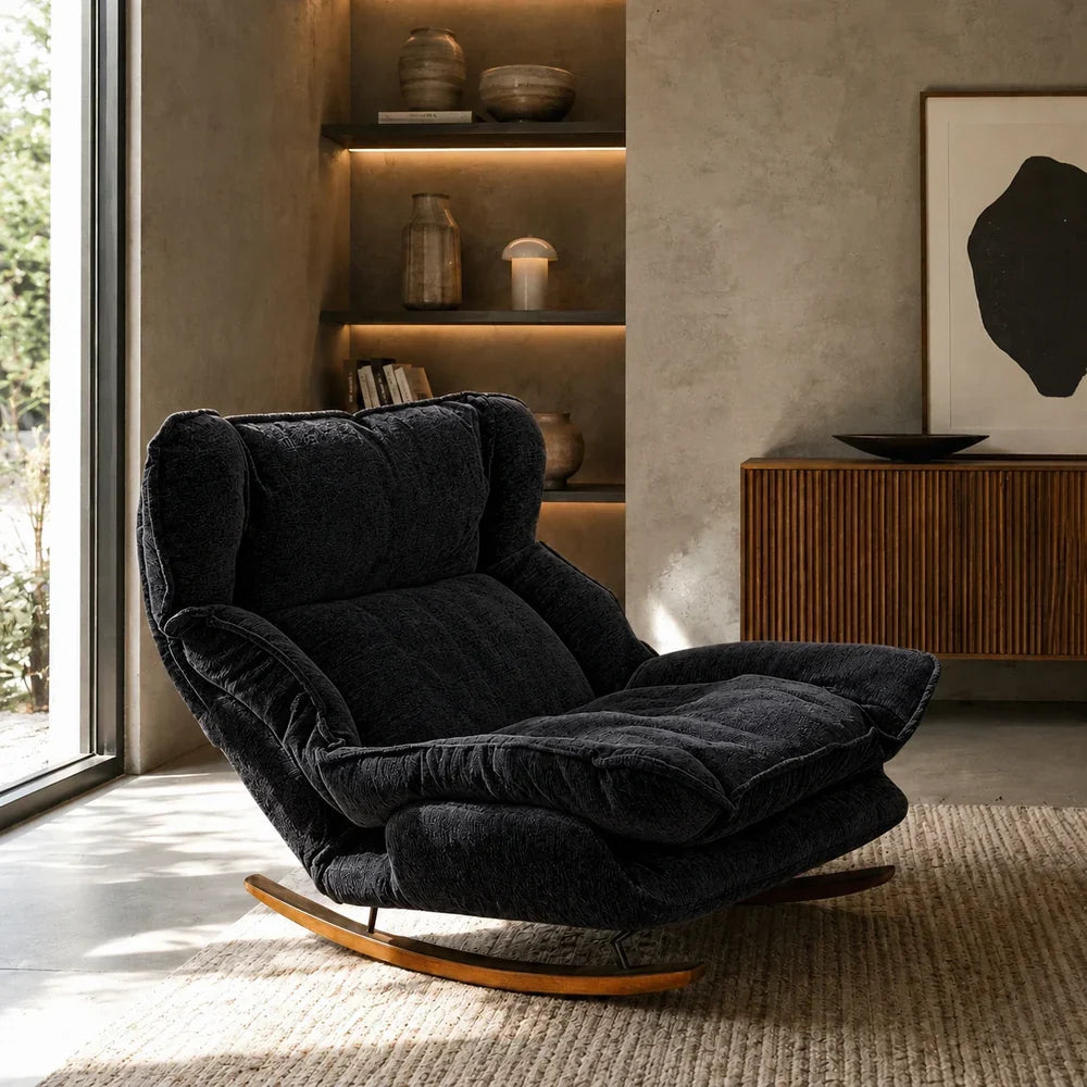 Fauteuil à bascule design Image