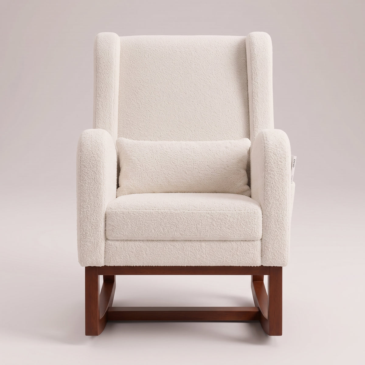 Fauteuil à bascule dossier haut avec repose-pied | Elya