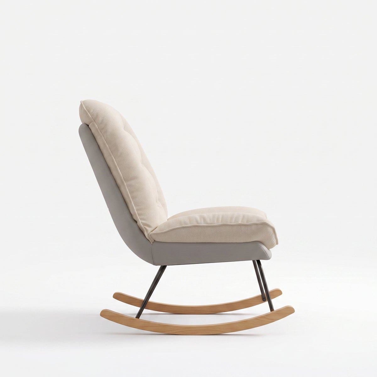 Fauteuil à Bascule Inclinable avec Repose-Pieds | Mina