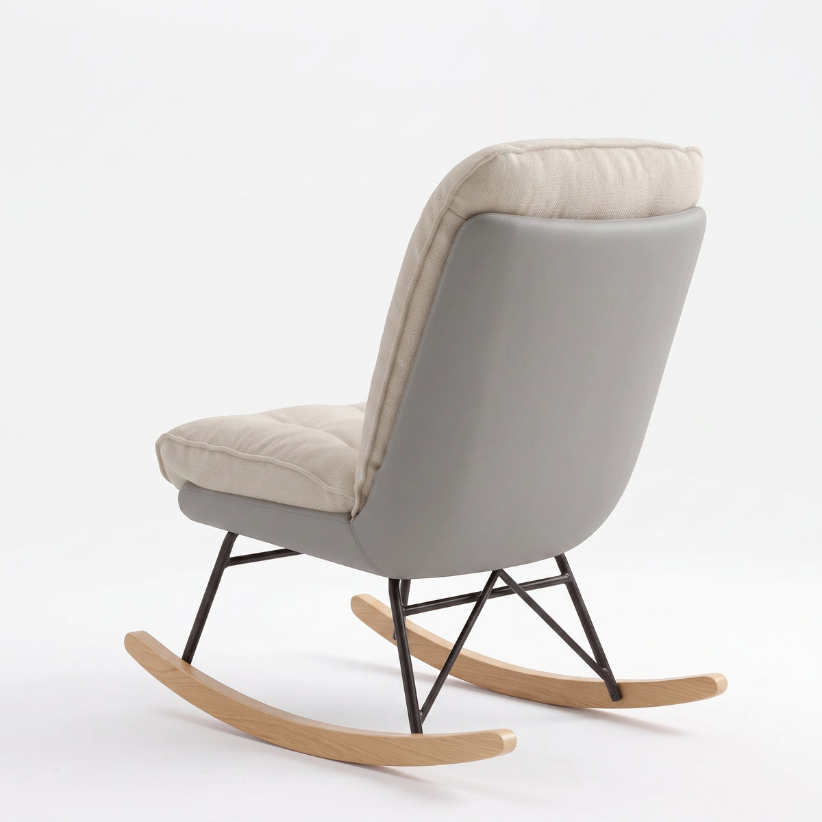 Fauteuil à Bascule Inclinable avec Repose-Pieds | Mina