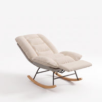 Fauteuil à Bascule Inclinable avec Repose-Pieds | Mina